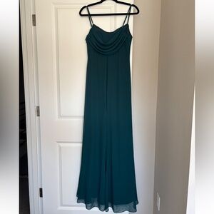 Lulu's Teal Maxi Dress
